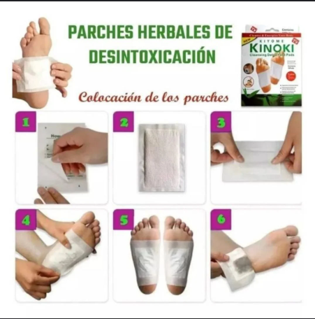 👣🔥PARCHES KINOKI (3 CAJAS) + ENVIO GRATIS🔥 👣